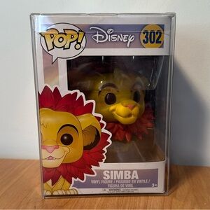 Funko pop Disney Simba with Leaf Mane Vinyl Figure